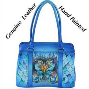 Genuine Leather Hand Painted